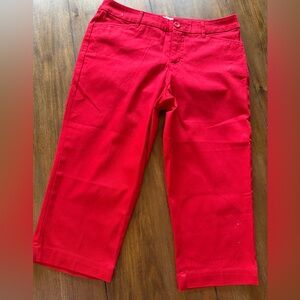 St. John's Bay Red Women's Capris